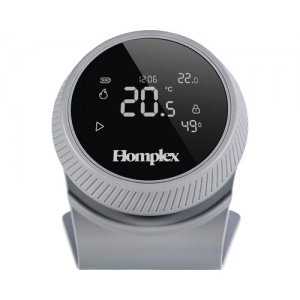 Termostat ambiental programabil inteligent Homplex NX1 cu control de la distanță, Graphite Gray